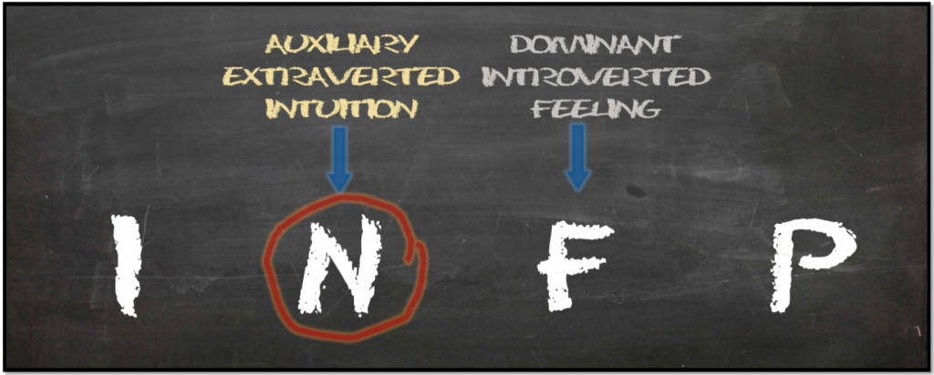 Auxiliary Extraverted Intuition INFP